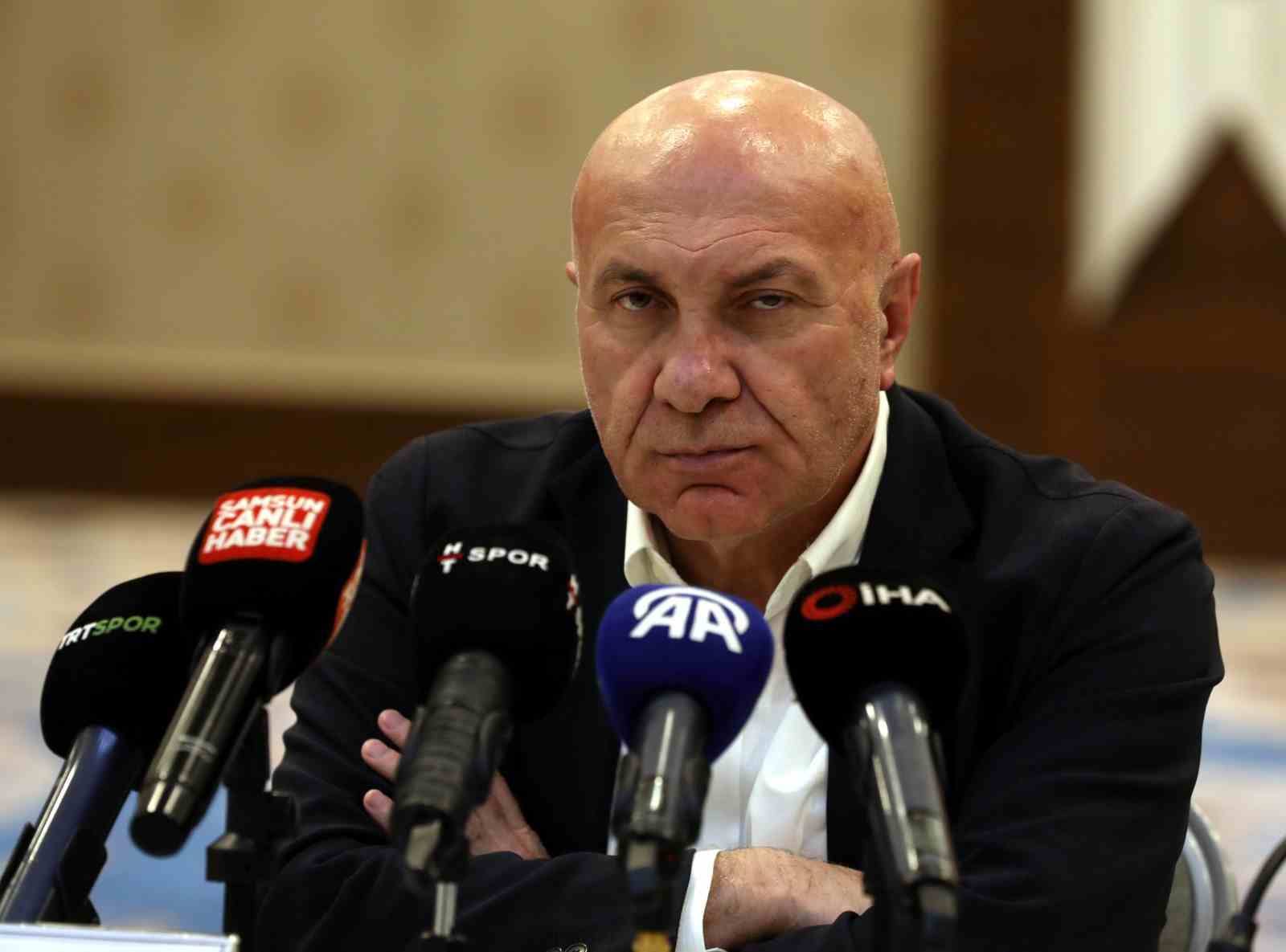 Samsunspor Başkanı Yıldırım: 
