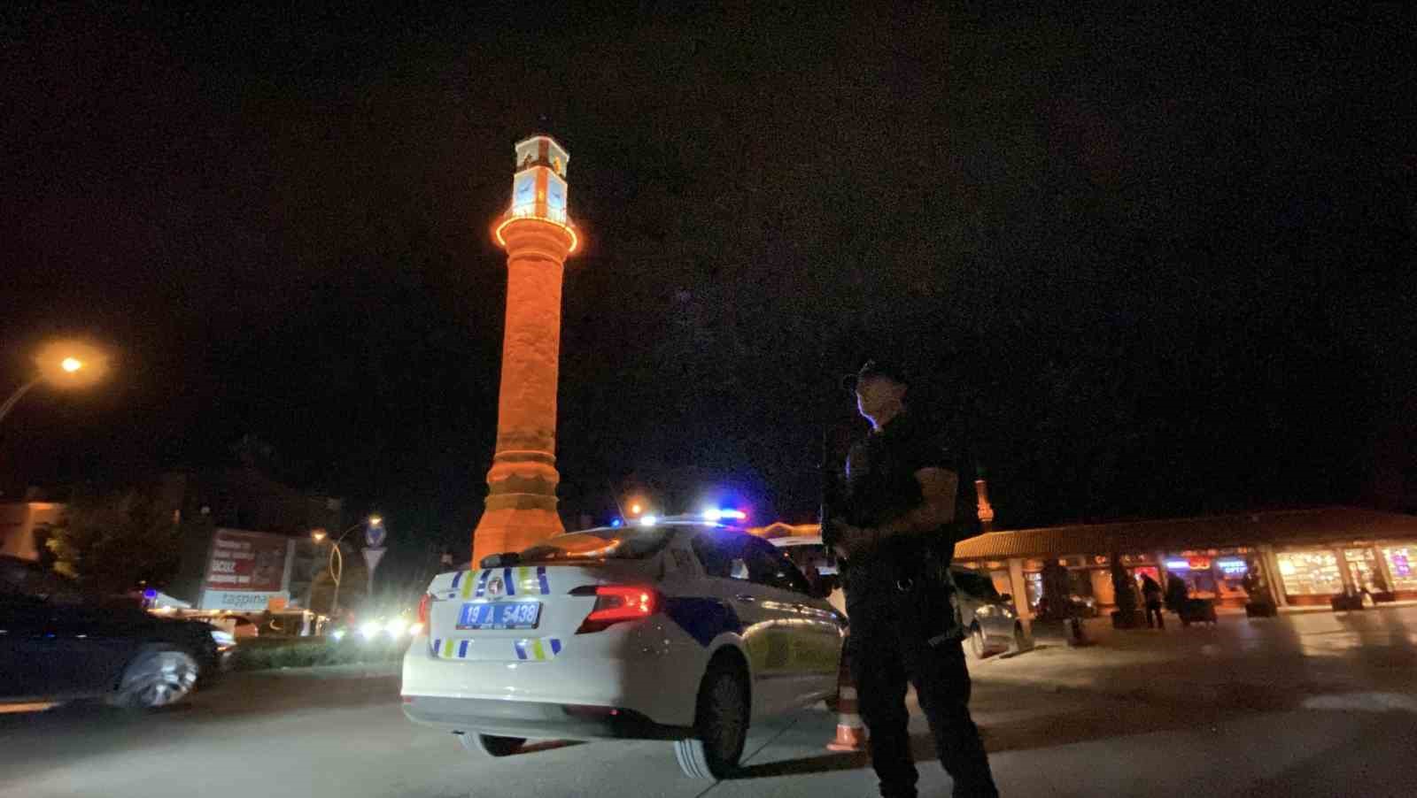 Çorum polisinden 