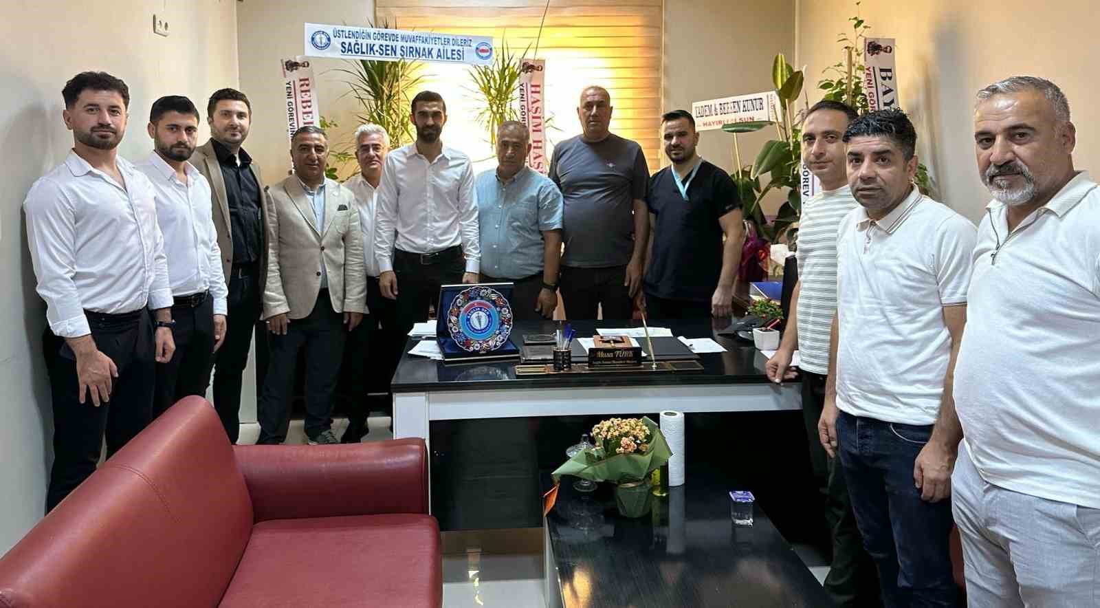 Sağlık-Sen heyeti Sağlık Bakım Hizmetleri Müdürü ile görüştü 