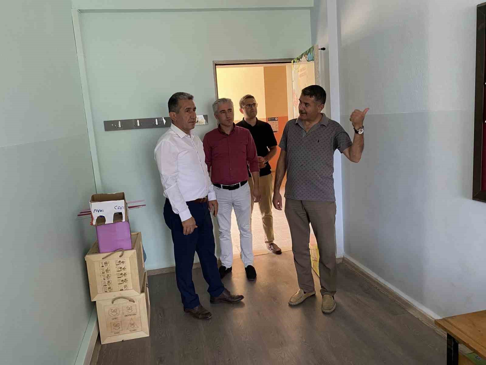 Menteşe’de okullar yeni eğitim yılına hazırlanıyor 