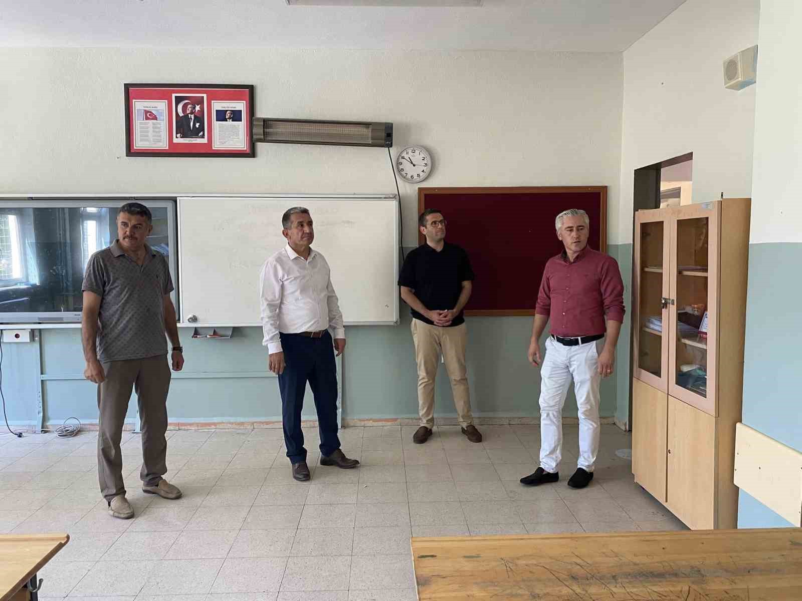 Menteşe’de okullar yeni eğitim yılına hazırlanıyor 