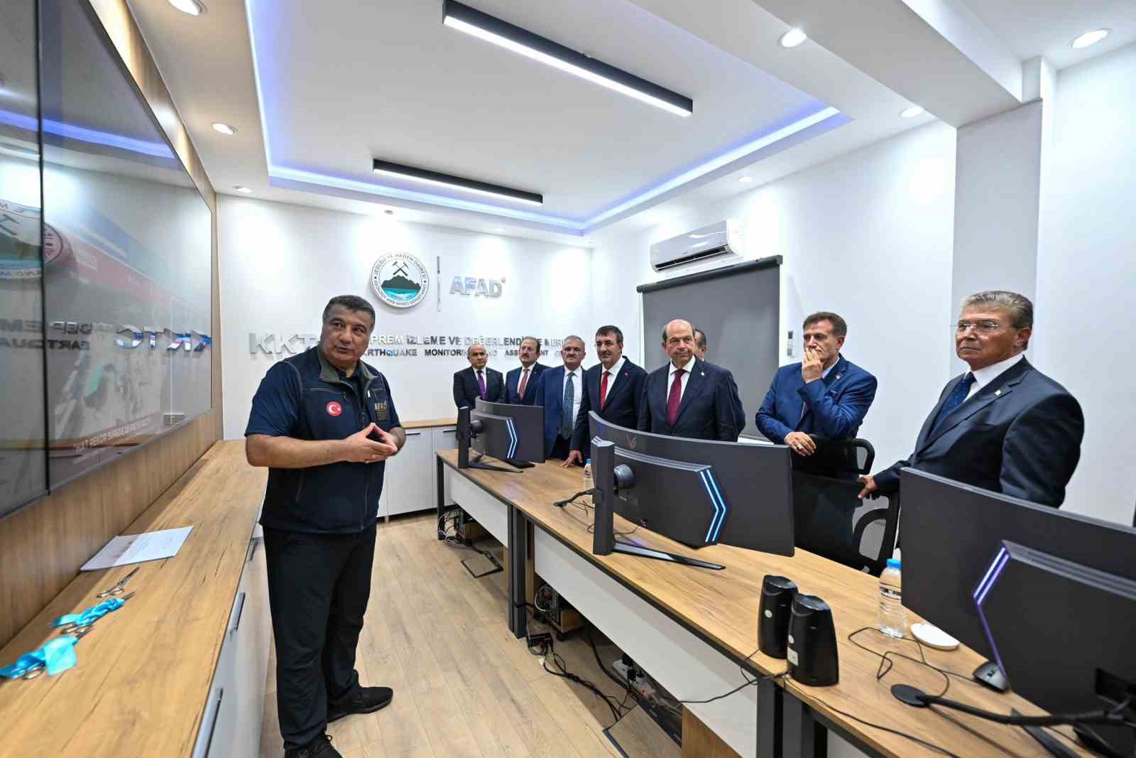 KKTC Deprem İzleme ve Değerlendirme Merkezi hizmete açıldı 