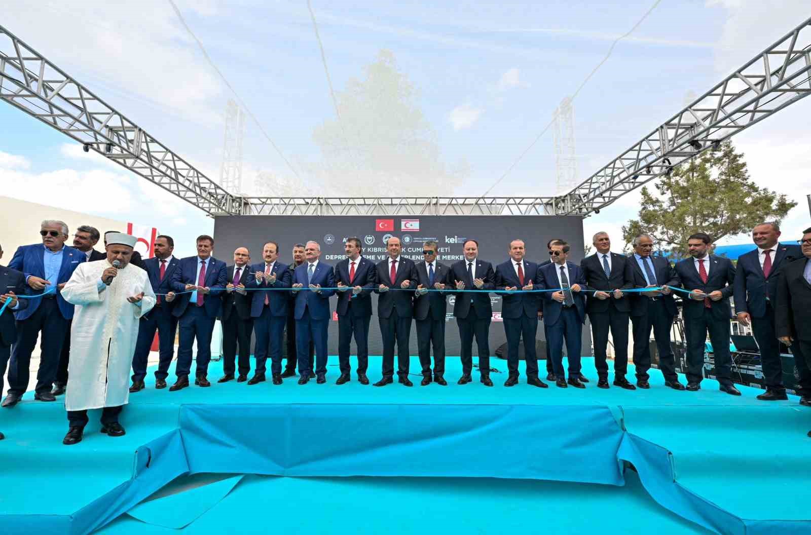 KKTC Deprem İzleme ve Değerlendirme Merkezi hizmete açıldı 