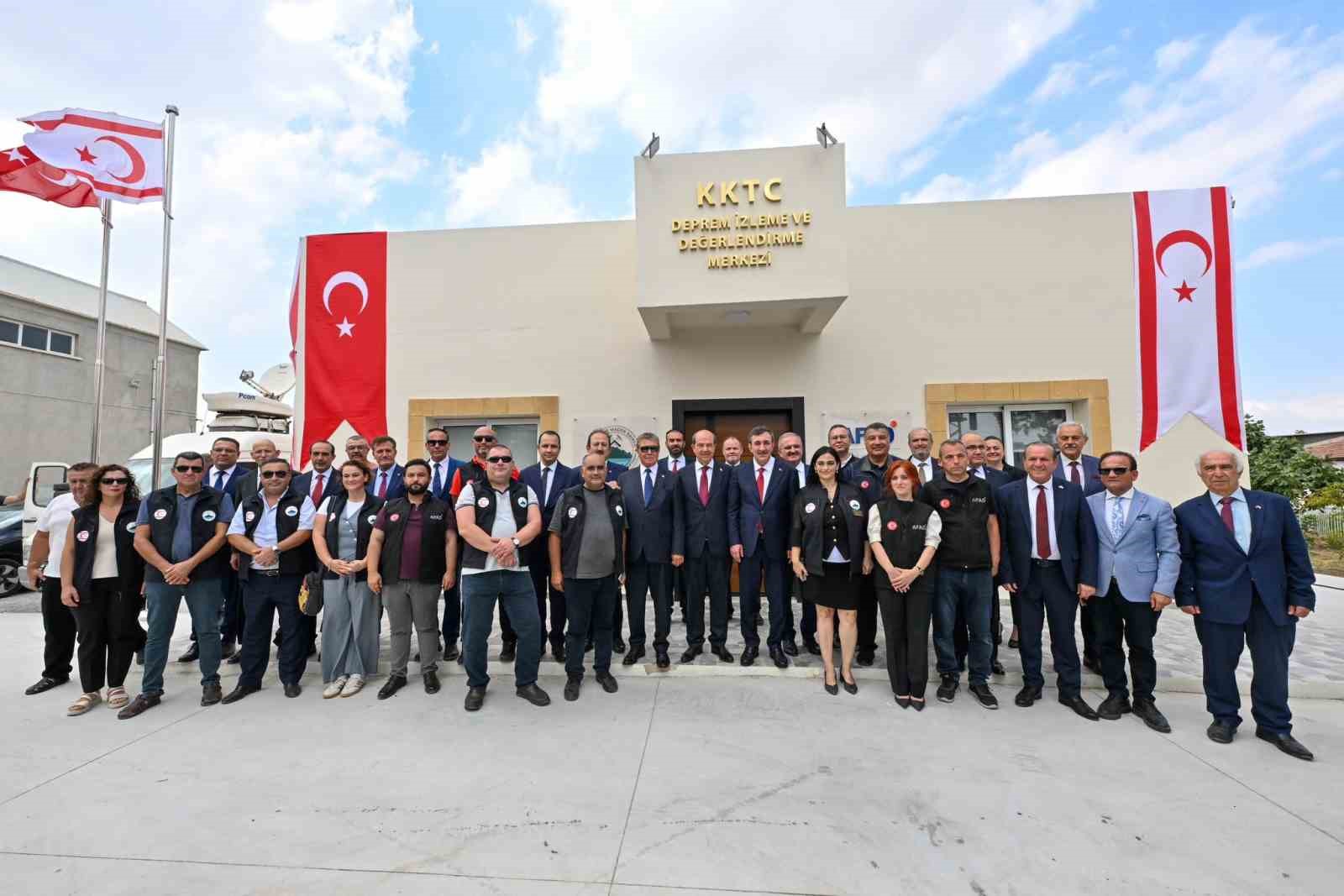KKTC Deprem İzleme ve Değerlendirme Merkezi hizmete açıldı 