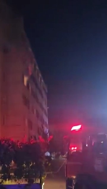 Bursa’da öğrenci yurdunda yangın 