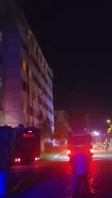 Bursa’da öğrenci yurdunda yangın 