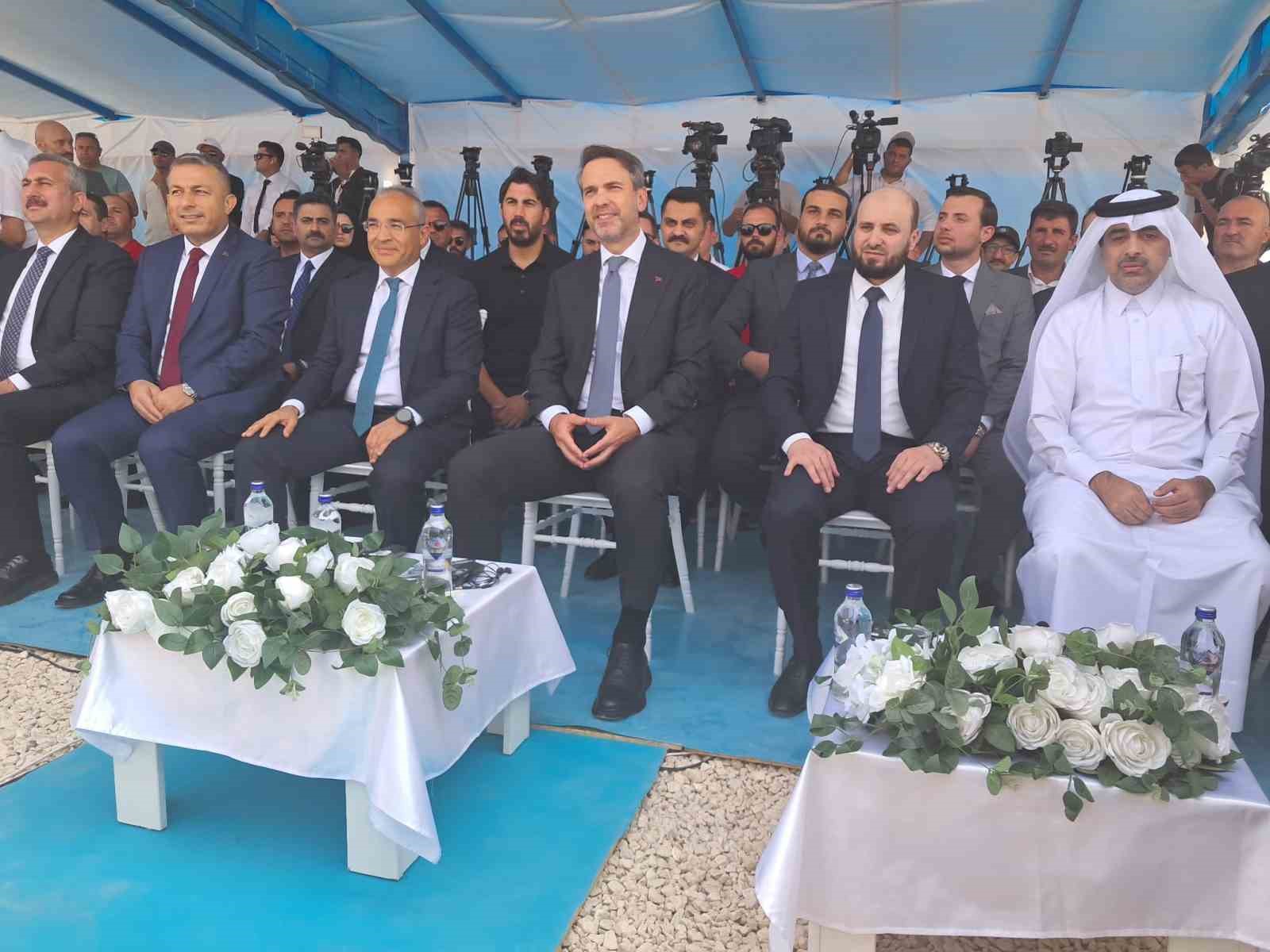Türkiye-Suriye Doğal Gaz Boru Hattı açıldı 