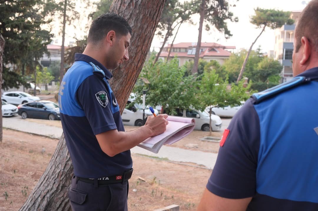 Defne Belediyesi zabıta ekipleri çevre kirliliğine karşı denetimleri sürdürüyor 