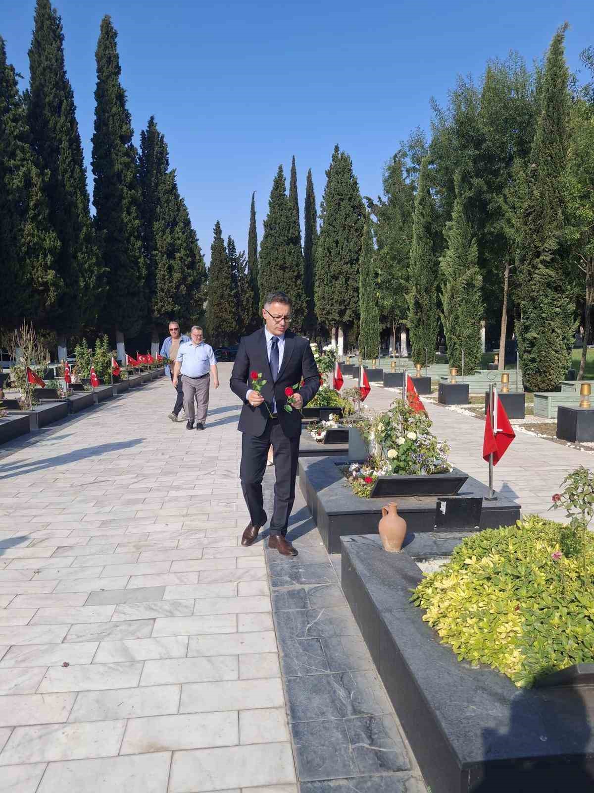 Sevişler Barajı’nda inceleme, Maden Şehitliğinde dua 