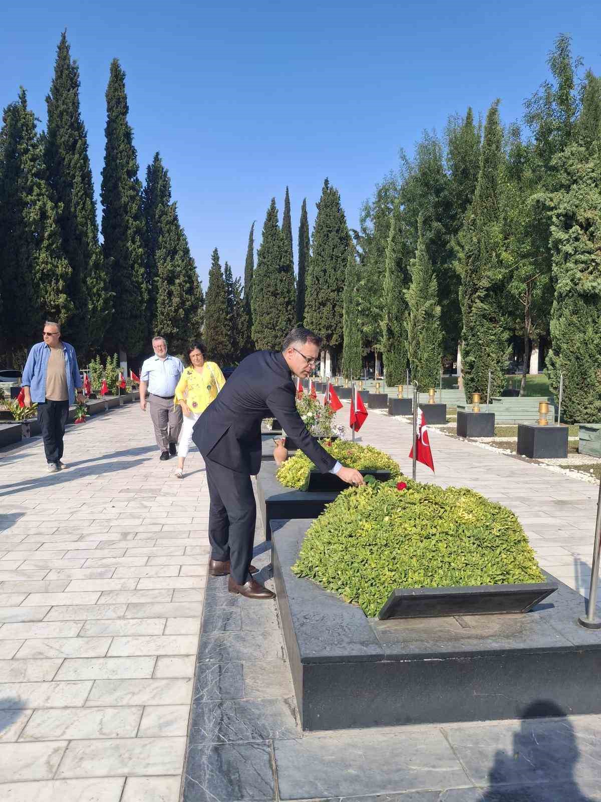 Sevişler Barajı’nda inceleme, Maden Şehitliğinde dua 