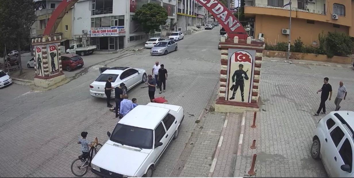 Osmaniye’de otomobil görme engelli vatandaşa çarptı 