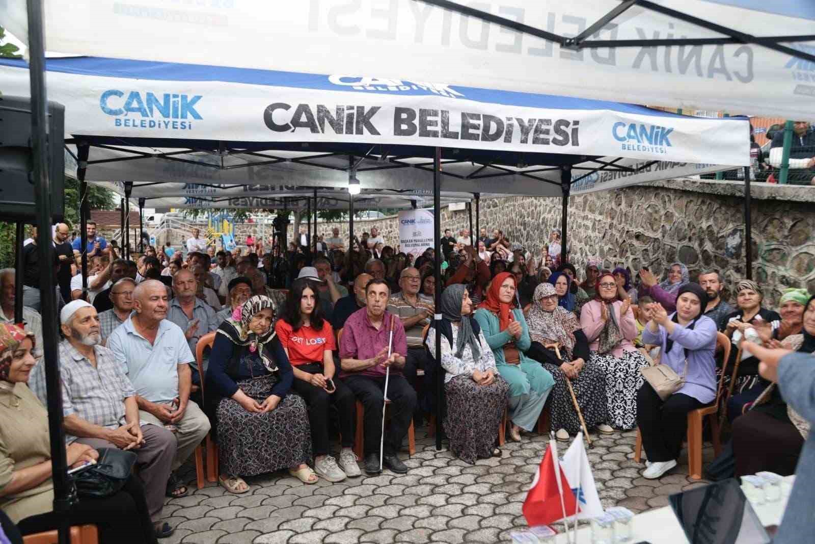 Canik’te doğal gaz konforu arttırılıyor 