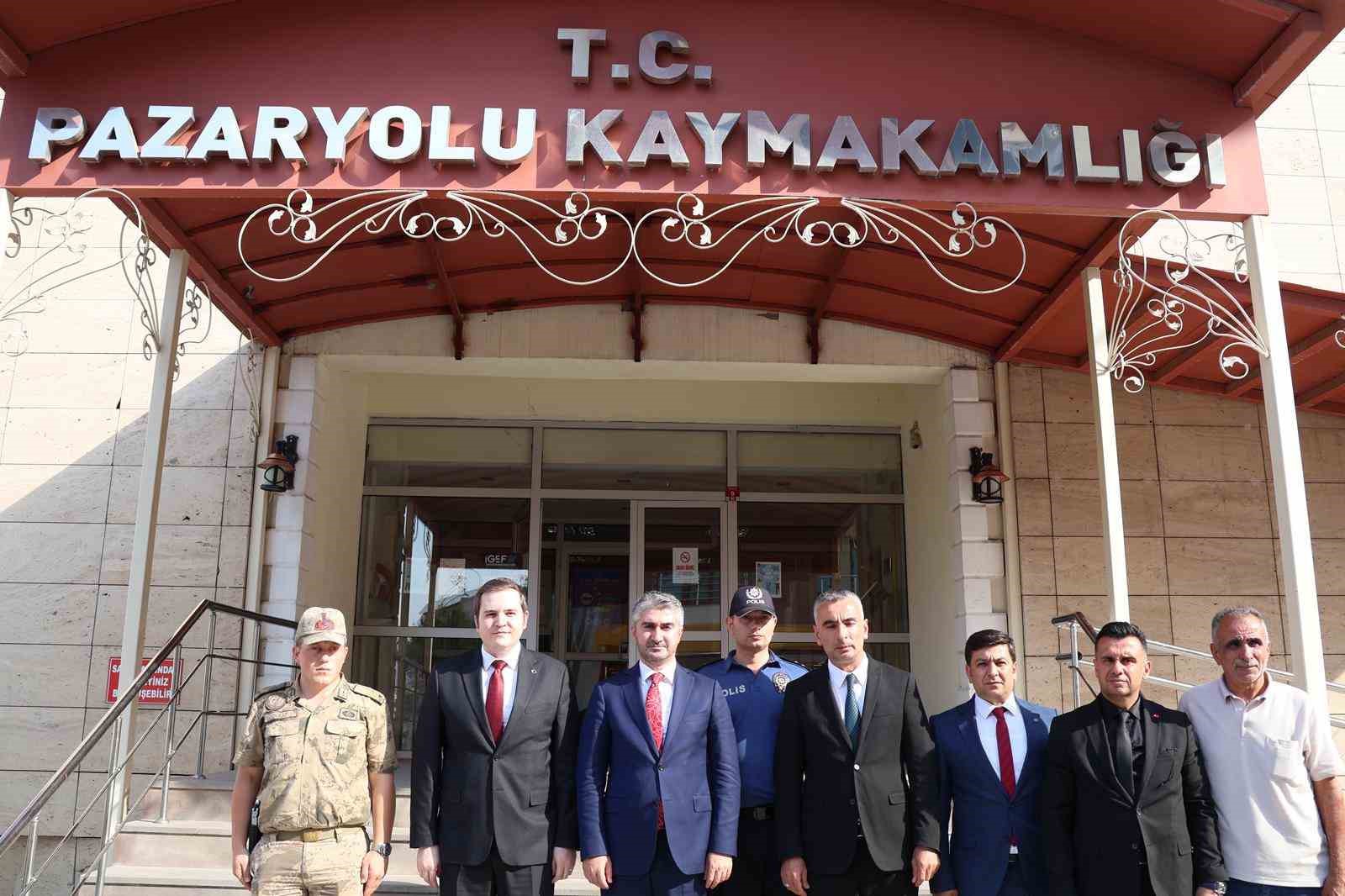 Tarıkdaroğlu’ndan Pazaryolu ziyareti 