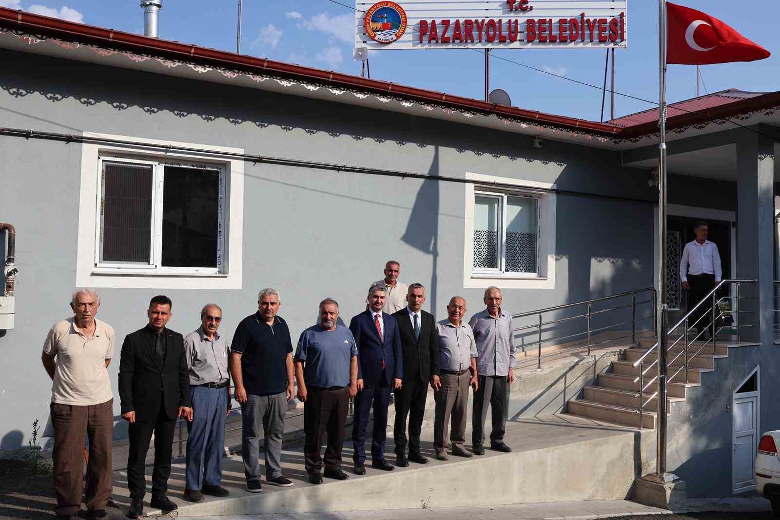 Tarıkdaroğlu’ndan Pazaryolu ziyareti 