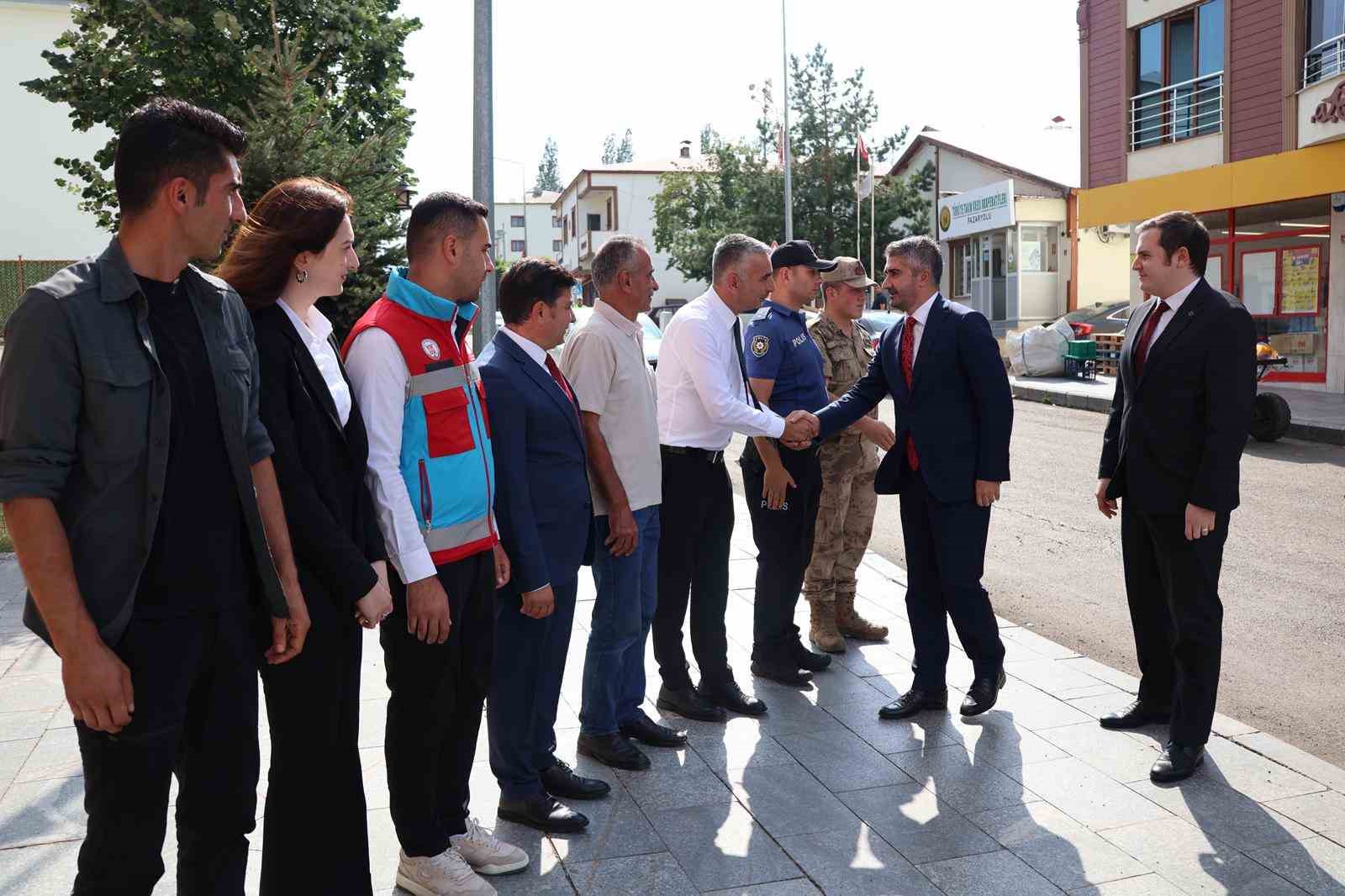 Tarıkdaroğlu’ndan Pazaryolu ziyareti 