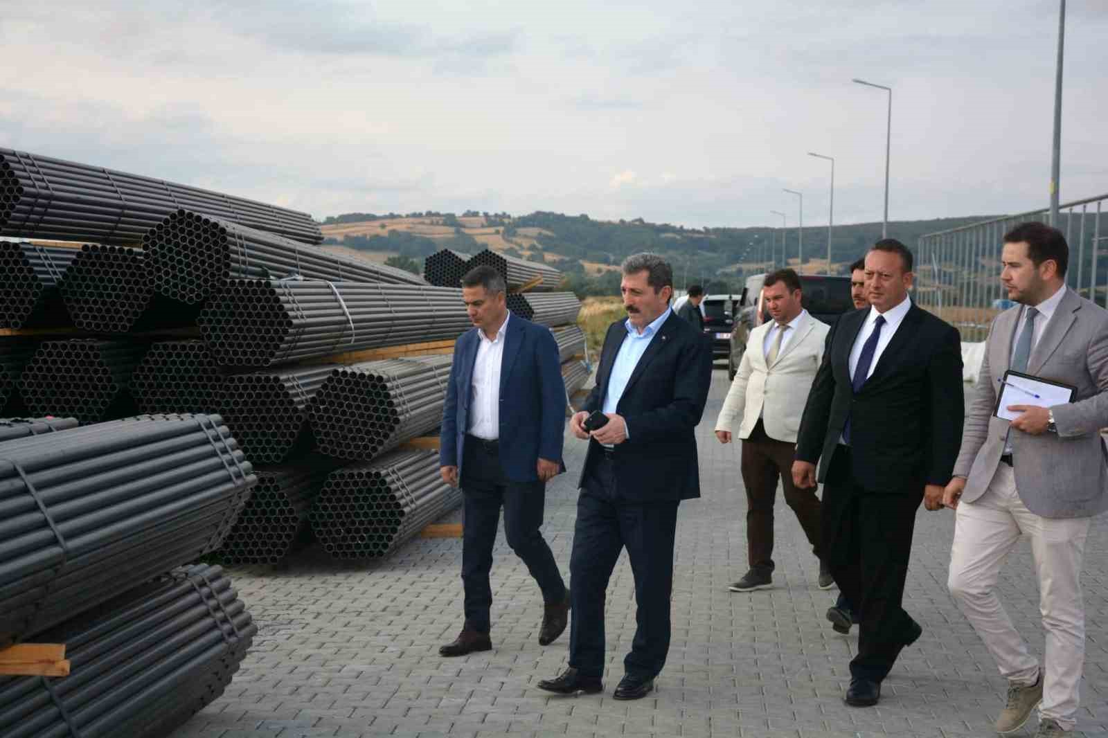 Bafra Karma OSB’de yönetim ve müteşebbis heyeti toplantısı 