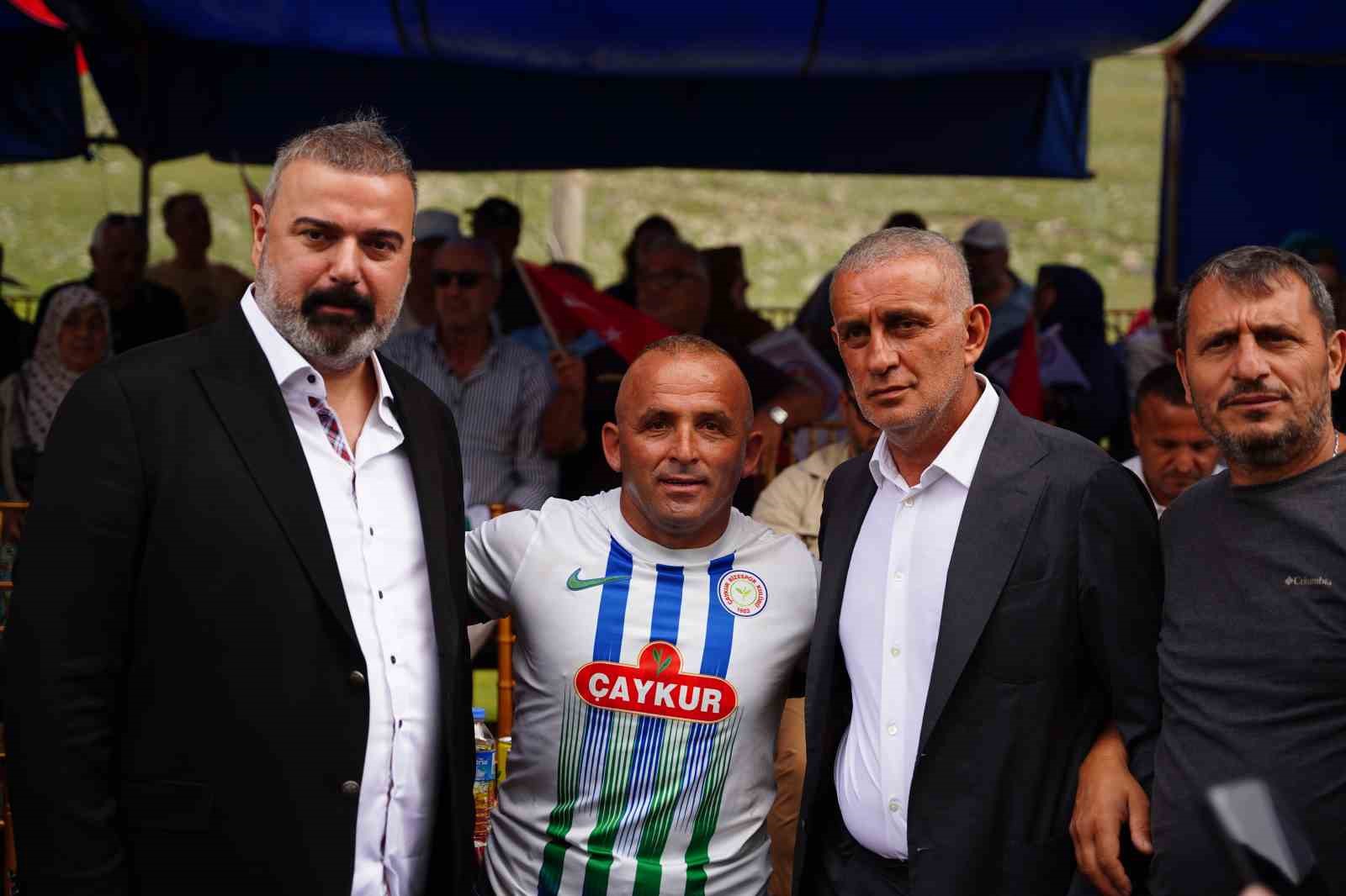 TFF Başkanı İbrahim Hacıosmanoğlu, Çaykur Rizespor’un ‘Birlik ve beraberlik şölenine’ katıldı 
