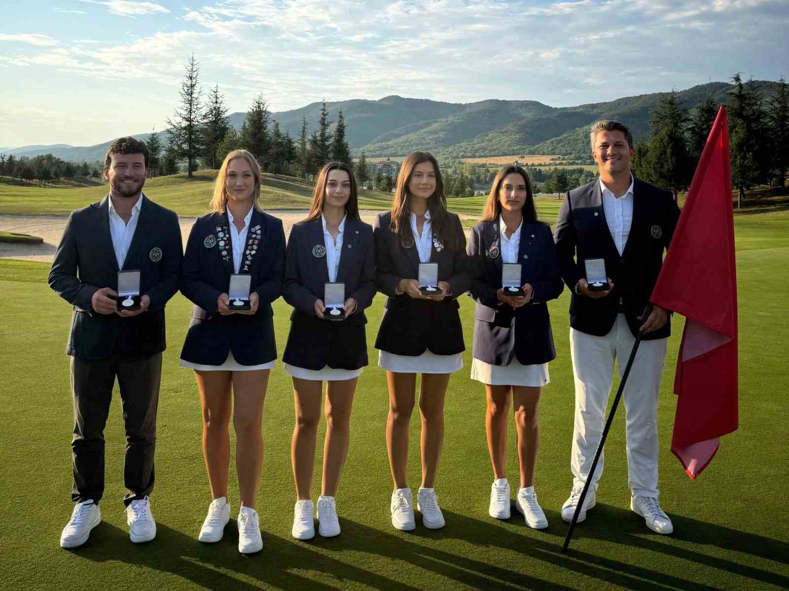 Milli golfçüler, European Men’s and Ladies’ Team Shield Championship 2025’te dereceye girdi 