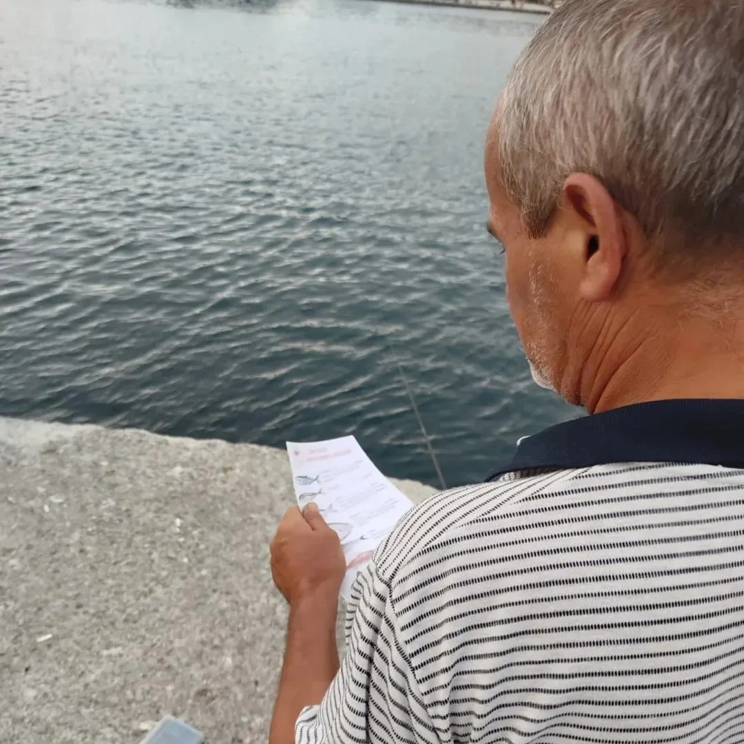 Sinop’ta olta avcıları sürdürülebilir balıkçılık için bilgilendirildi 
