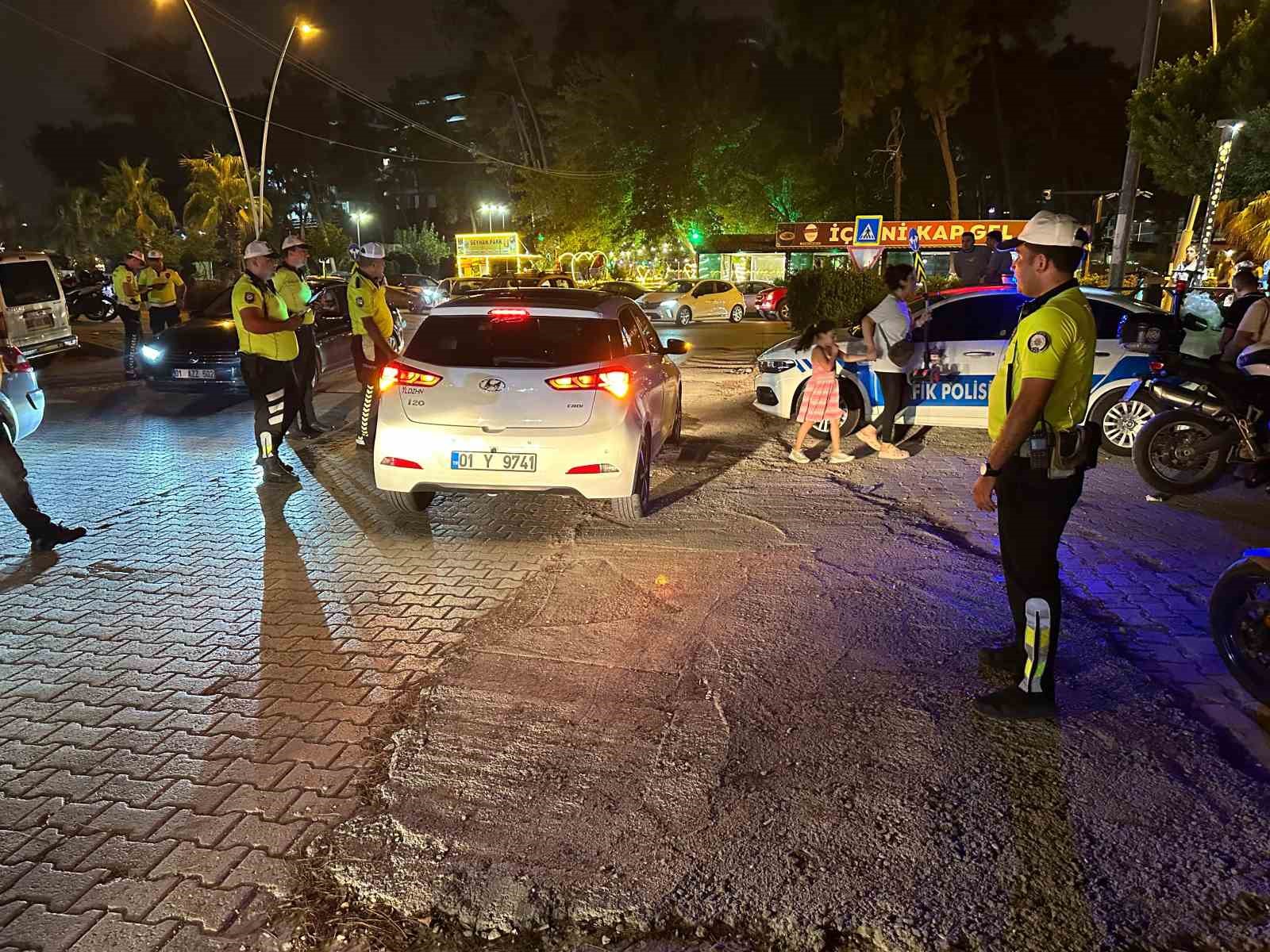 Adana’da trafik denetimlerinde 547 bin TL ceza kesildi 