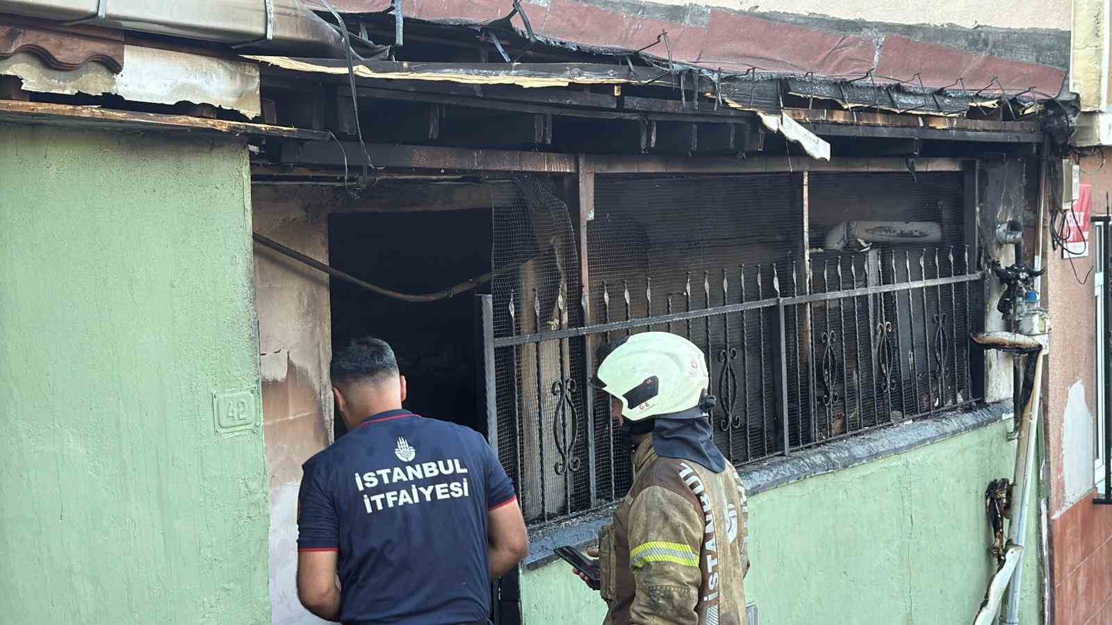 Sarıyer’de gecekondu yangını: 2 ağır yaralı 