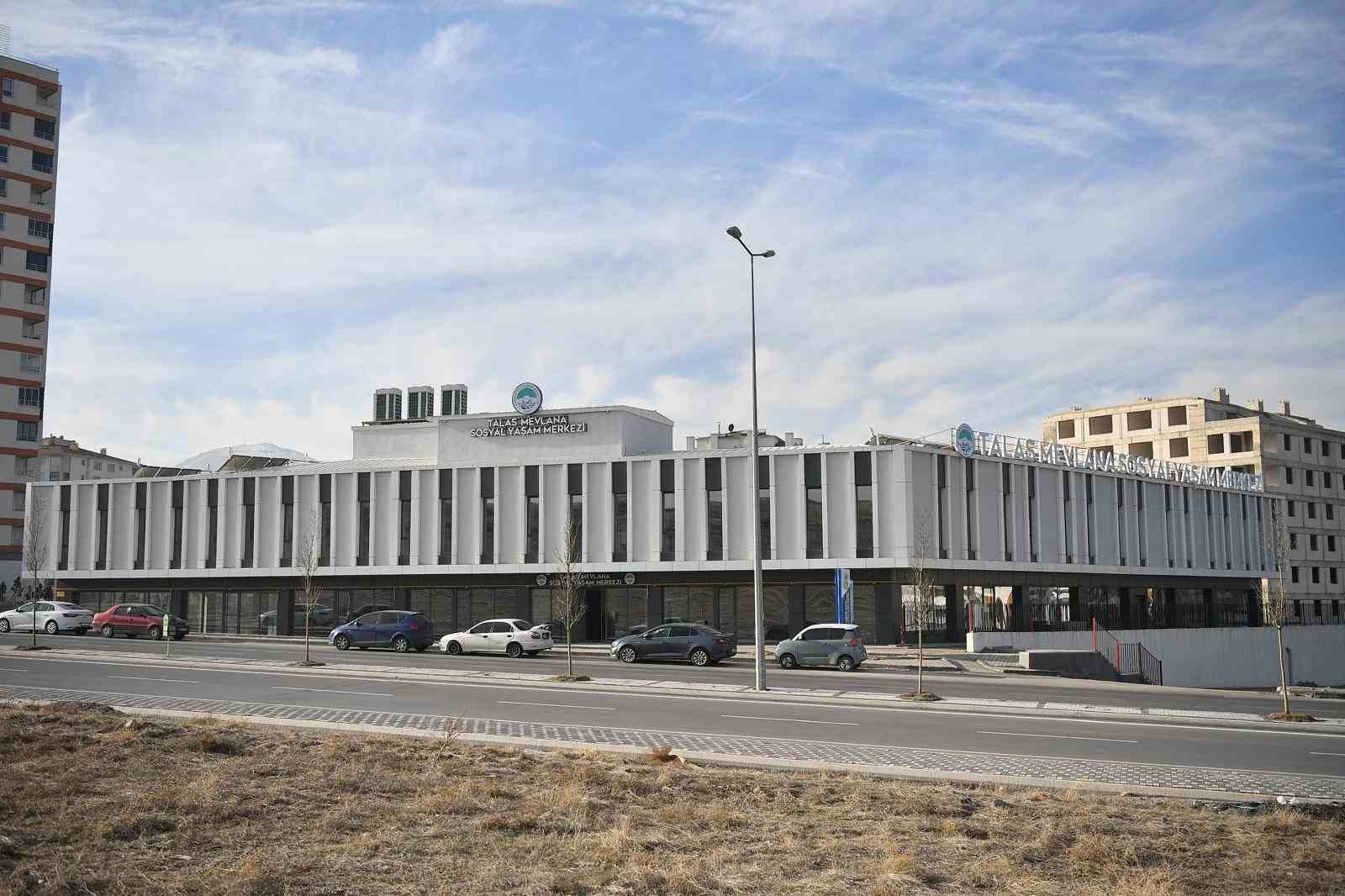 Talas Mevlana Sosyal Yaşam Merkezi tanıtılacak 