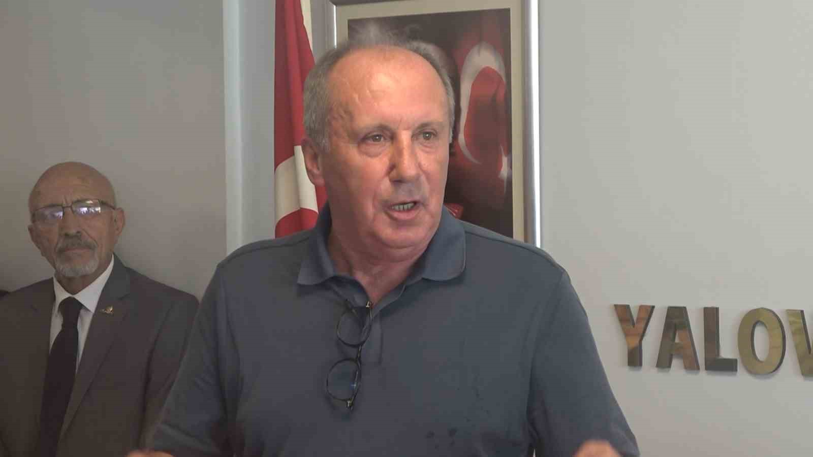 Yeniden CHP’ye katılan Muharrem İnce’den Yalova İl Teşkilatı’na ziyaret 