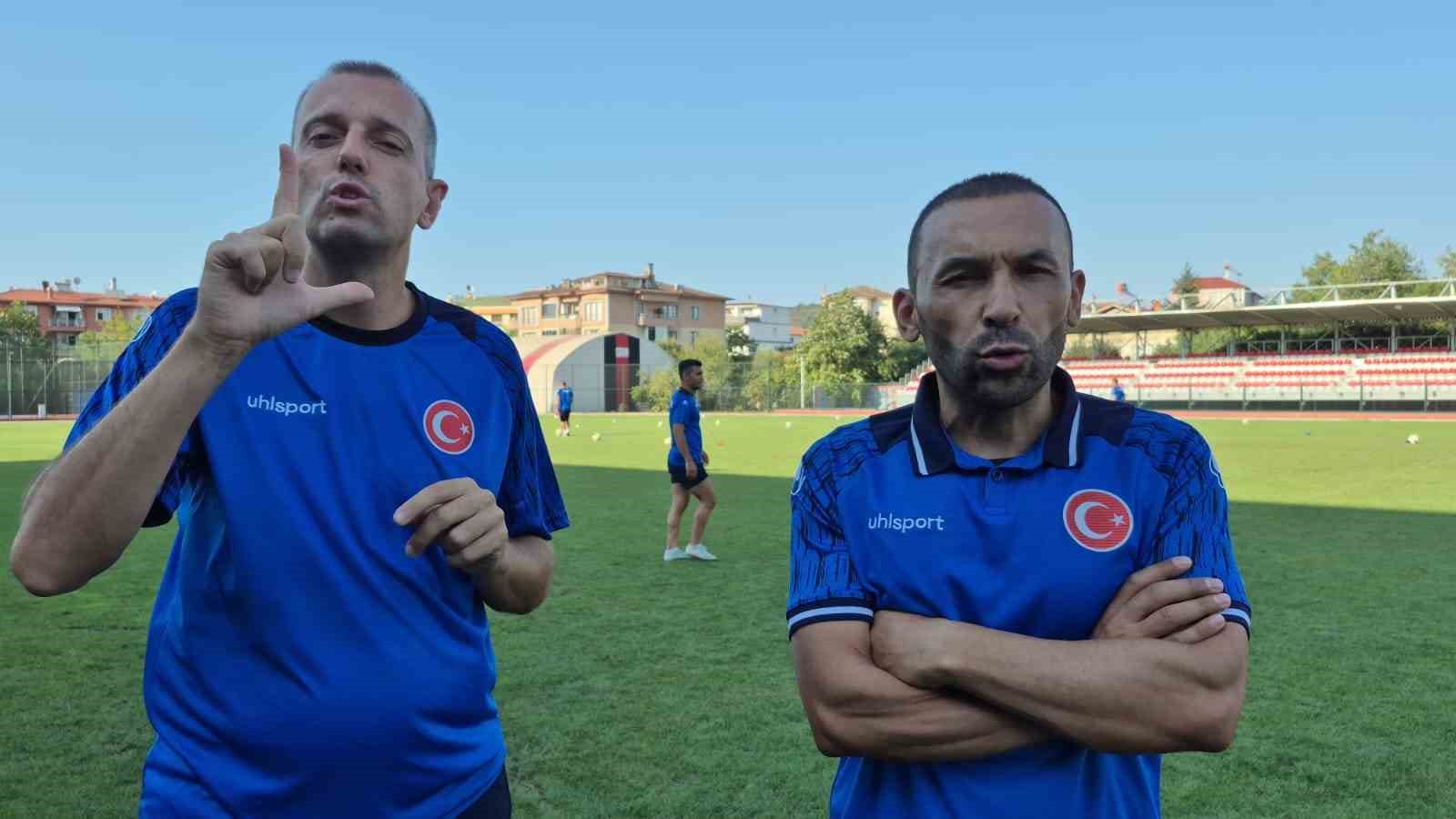 İşitme Engelliler Erkek Futbol Milli Takımı olimpiyatlara iddialı hazırlanıyor 