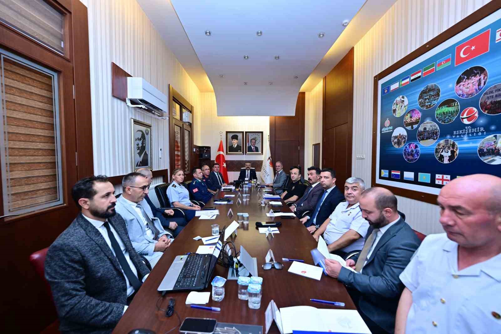 İl Güvenlik ve Asayiş Koordinasyon Toplantısı yapıldı 