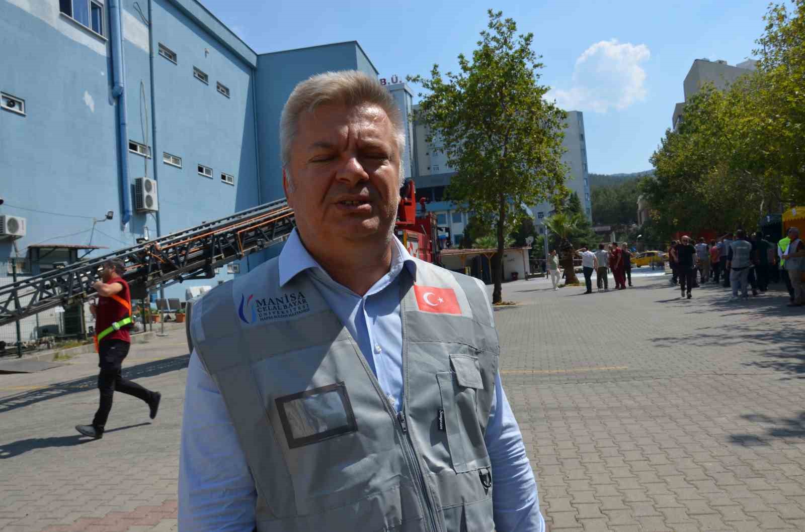 MCBÜ Hastanesinde gerçeği aratmayan yangın tatbikatı 