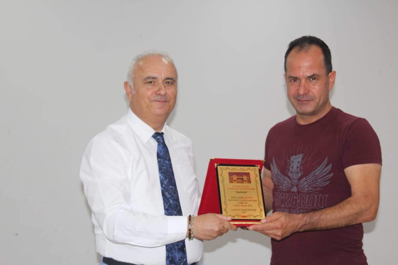 Gümrük müdürüne veda yemeği 