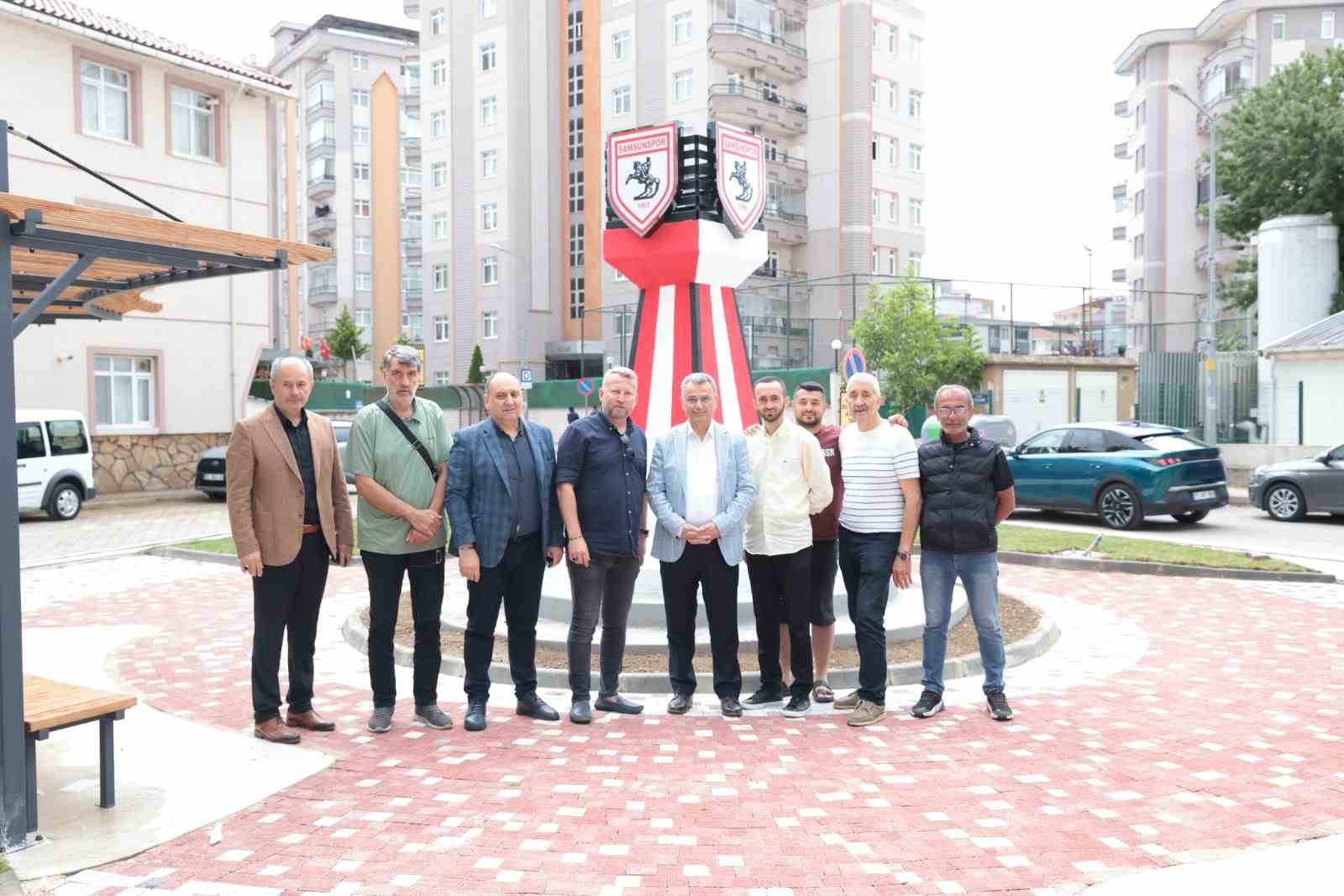 Derebahçe Samsunspor Parkı açıldı 