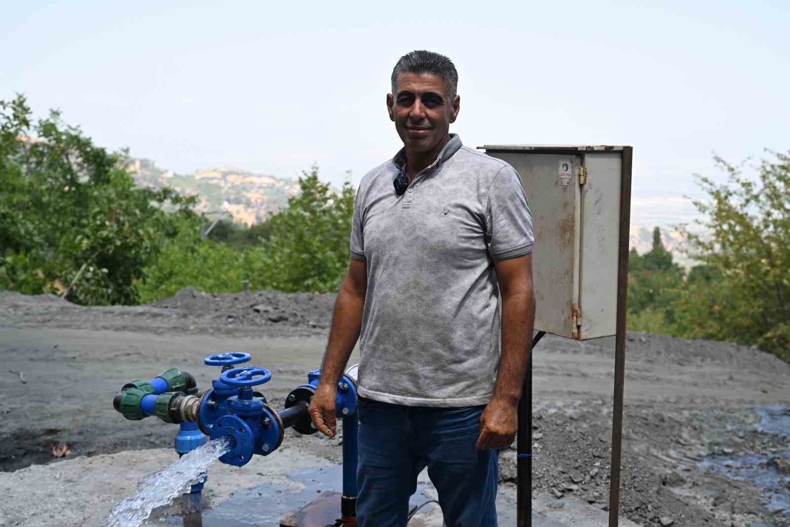 Bir mahallenin daha taşıma su çilesi bitti 