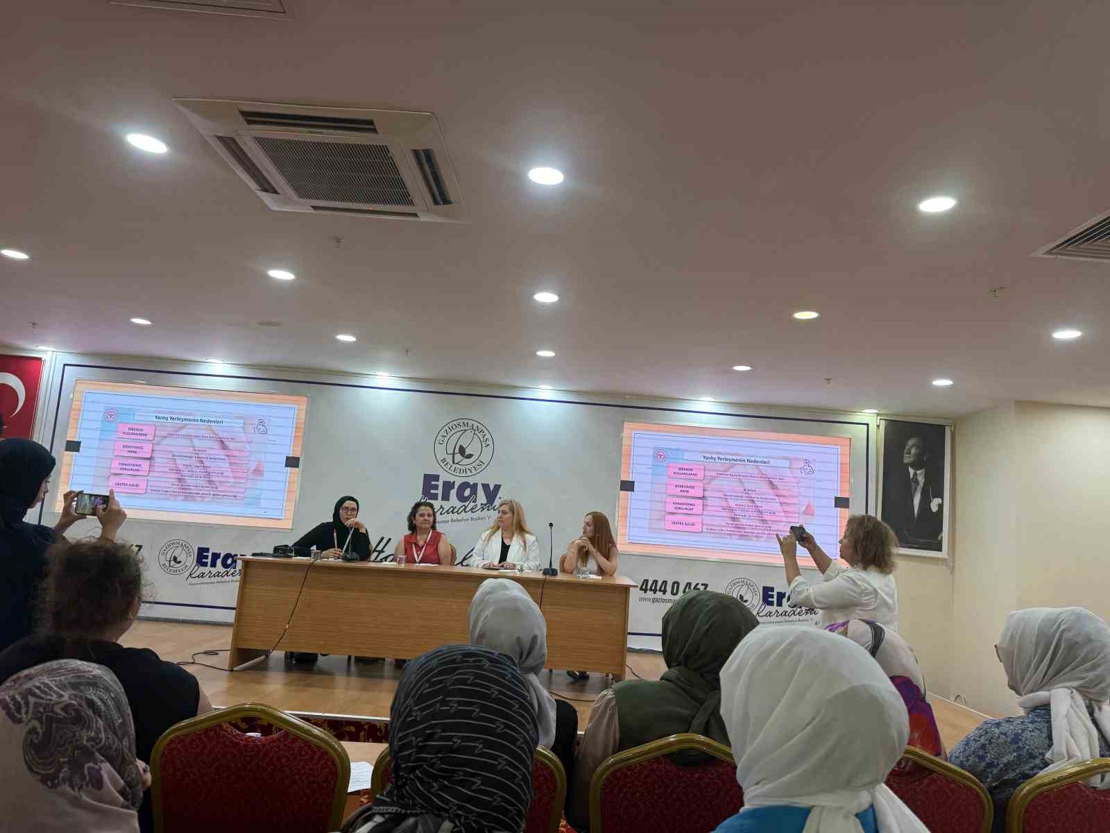 Gaziosmanpa Belediyesi’nden Dünya Emzirme Haftası’na özel panel: 