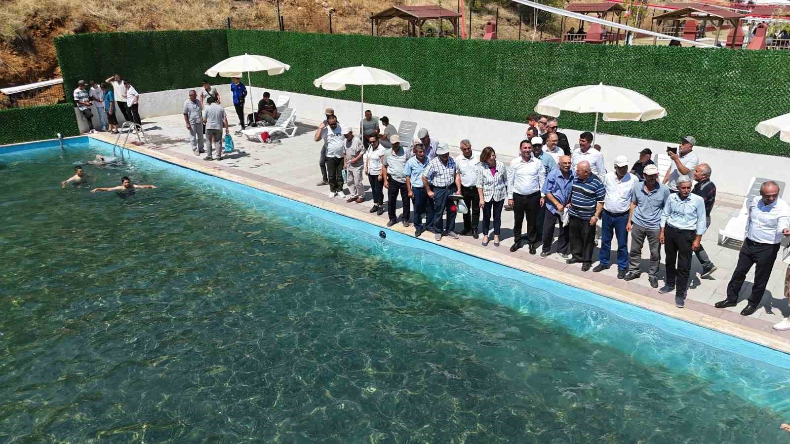 Beylikova’da Yalınlı Doğrul Havuzları ve Mesire alanı açıldı 