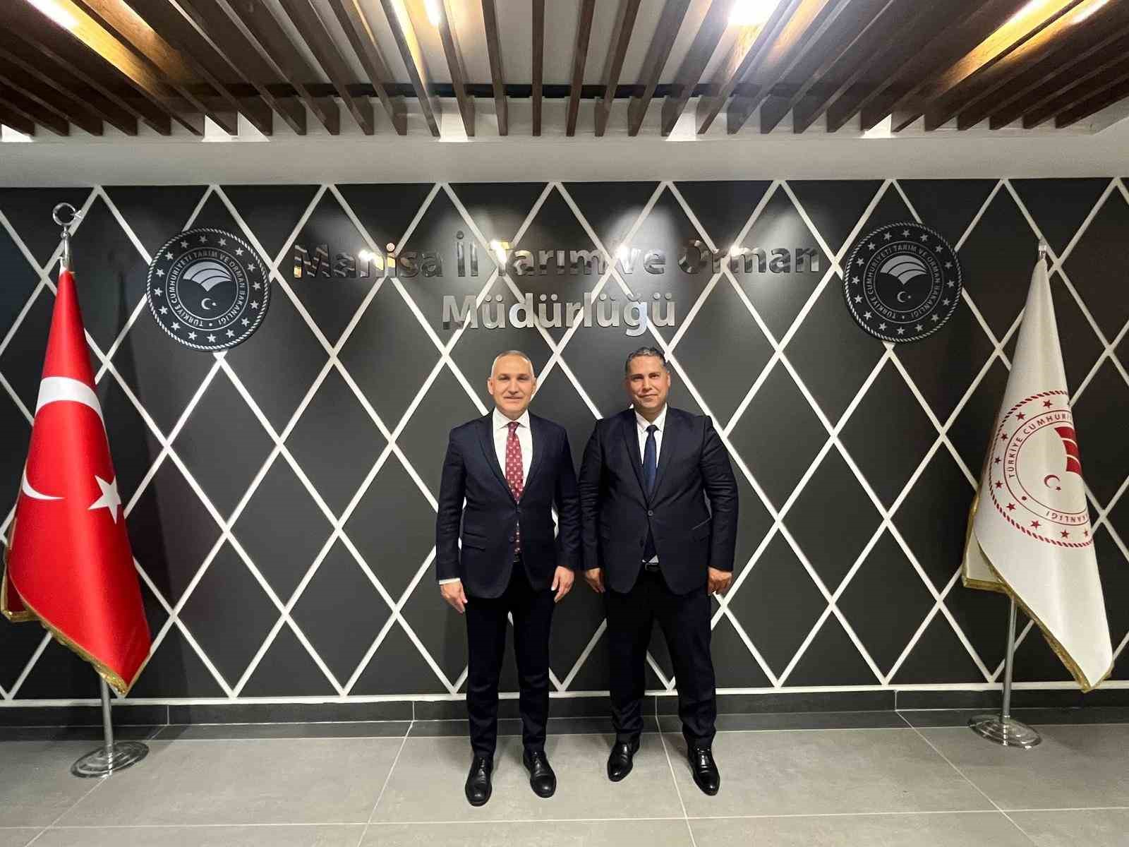 Manisa’da Tarım ve Orman Müdürlüğünde devir teslim töreni 
