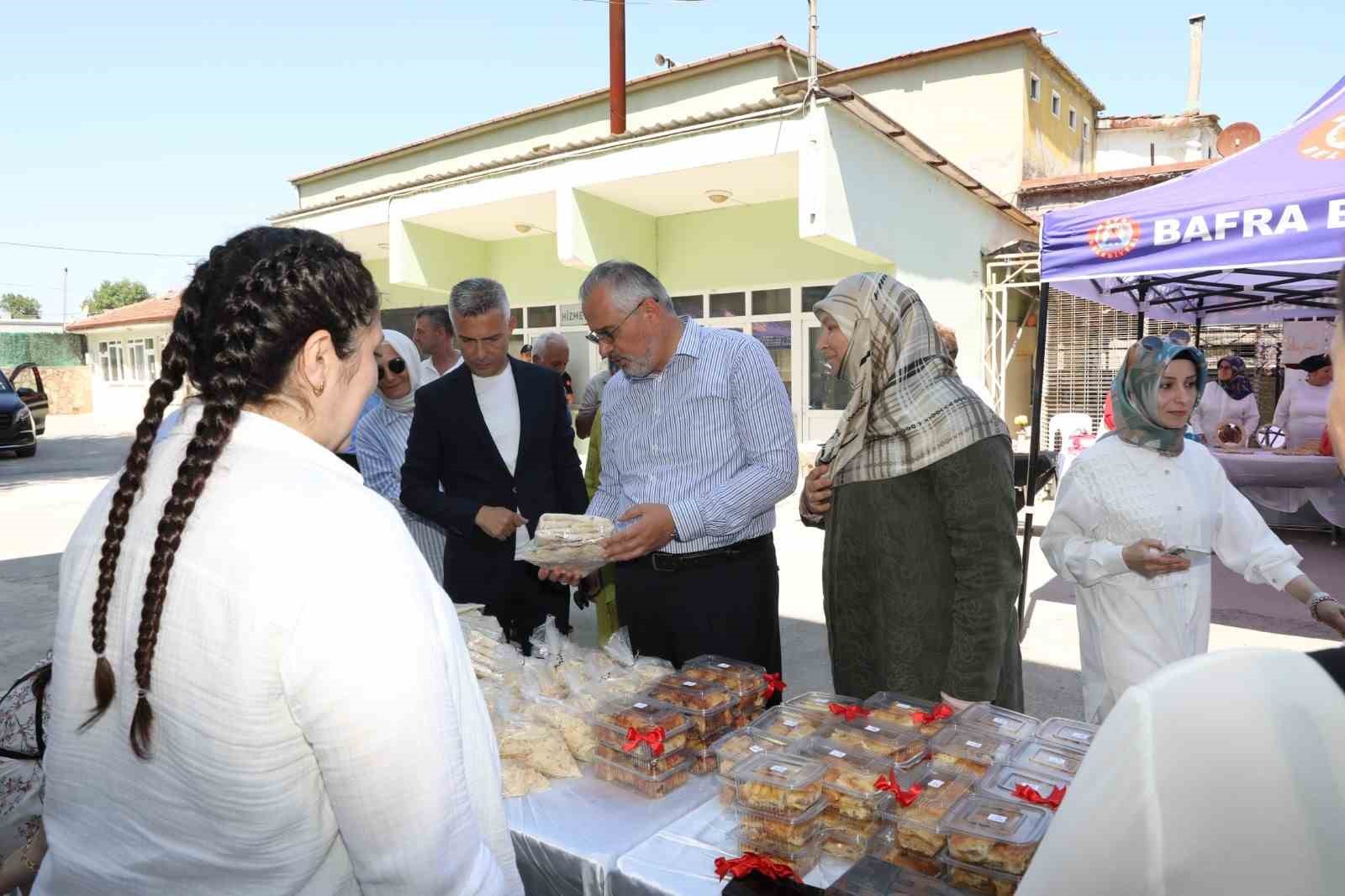 ADEM kursiyerlerinin ürünleri sergilendi 