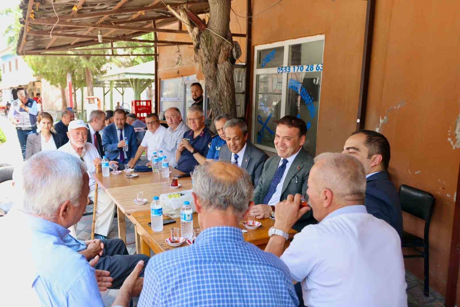 Vali Sözer ilçe esnafının nabzını tuttu 