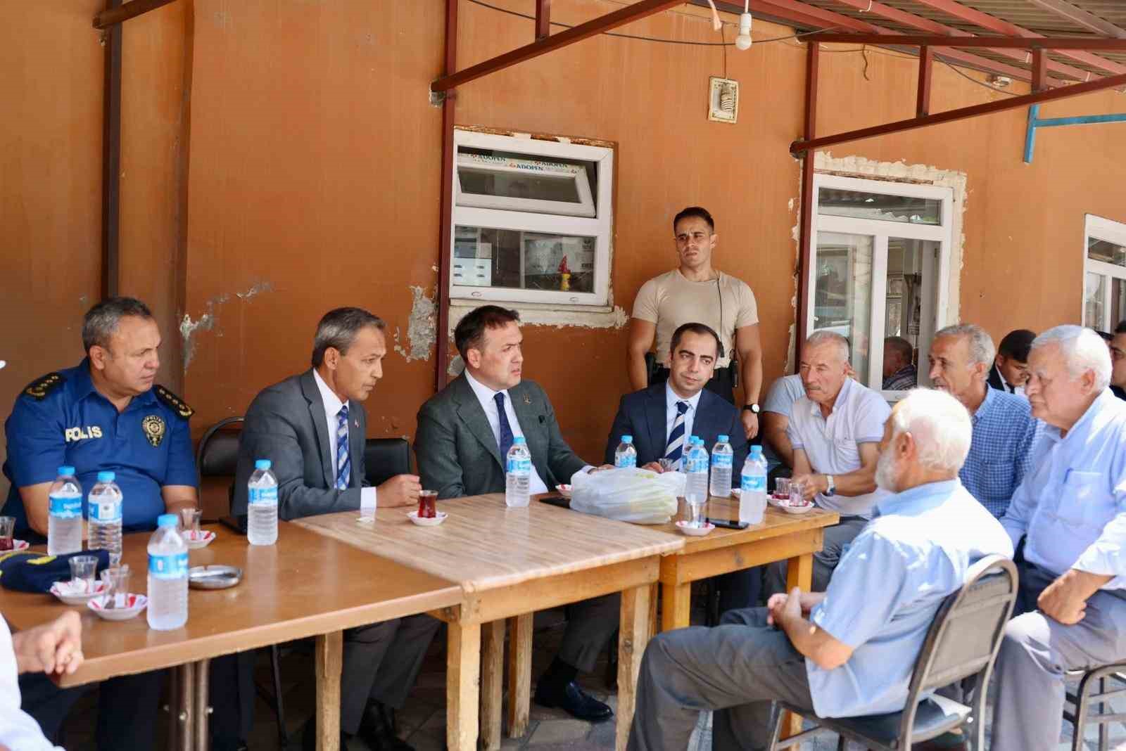 Vali Sözer ilçe esnafının nabzını tuttu 