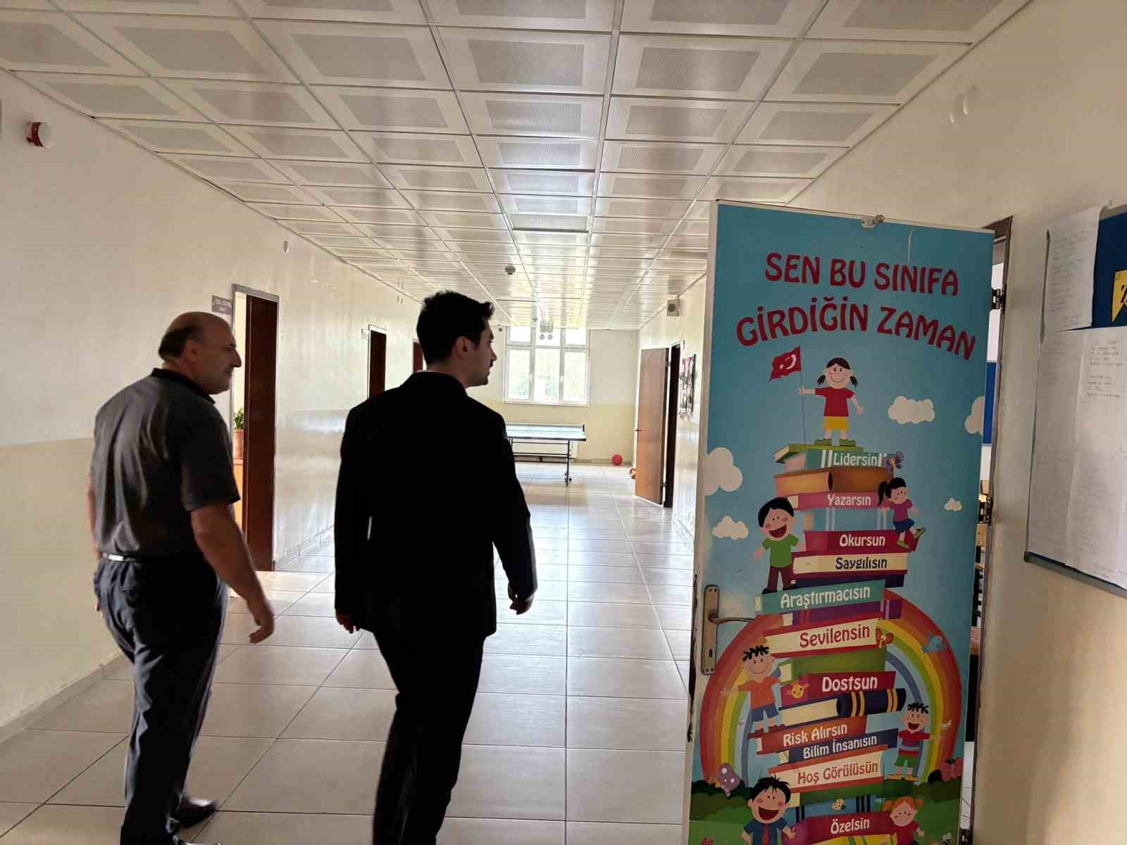 Kaymakam Tutal’dan Cilavuz Köy Enstitüsüne ziyaret 