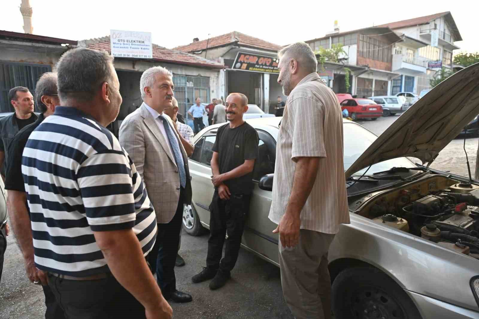Kırıkkale Valisi Makas, sanayi esnafıyla bir araya geldi 