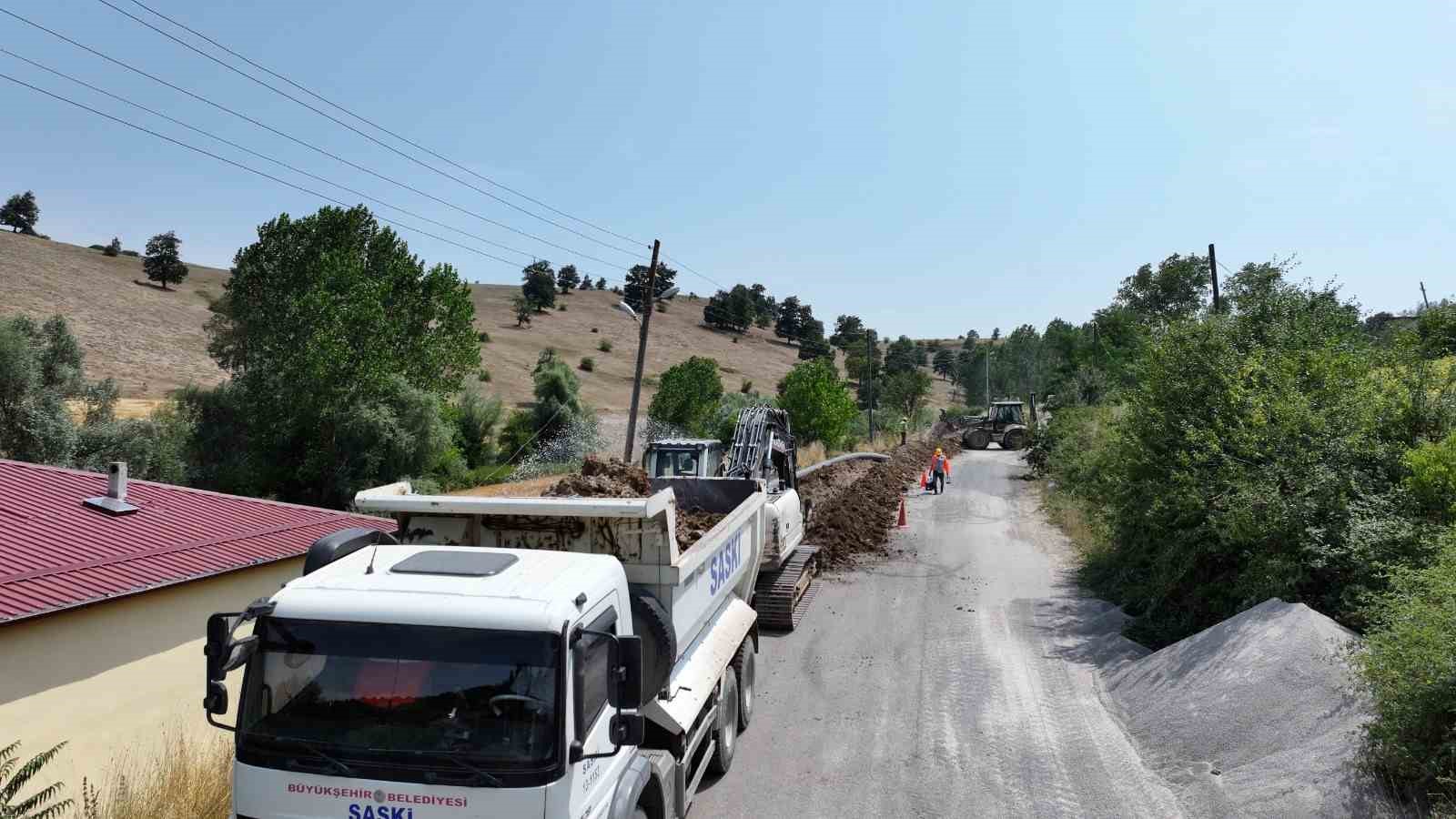 Samsun’un Havza ilçesinde yeni içme suyu hattı 