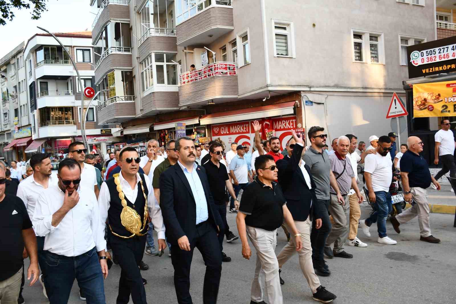19. Vezirköprü Kunduz Yağlı Güreşleri başladı 