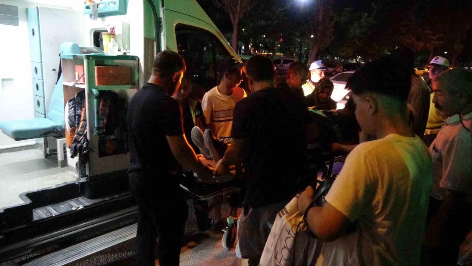 Malatya’da otomobilin çarptığı kadın yaralandı 