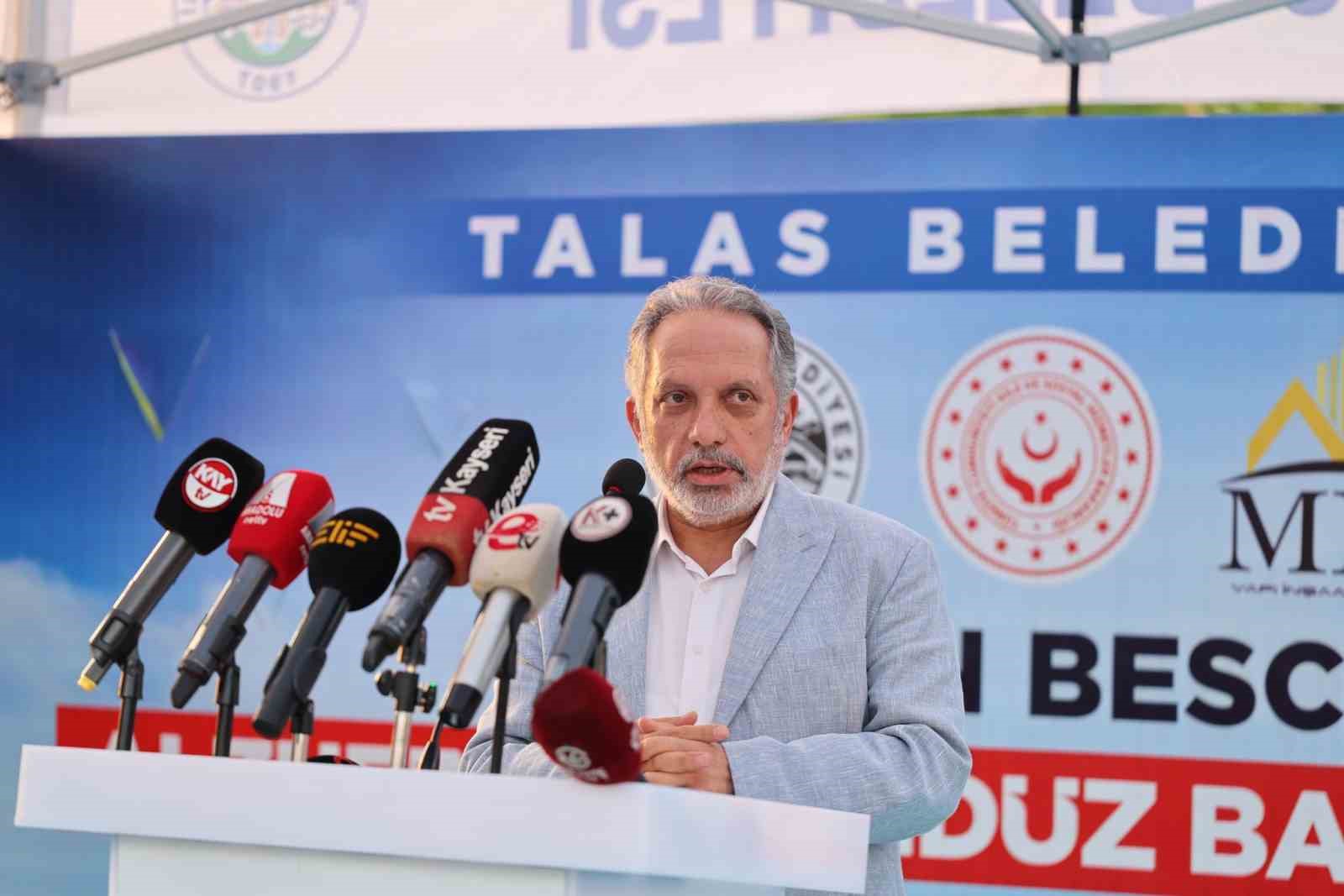 Talas’ta Alzheimer Gündüz Bakımevi’nin temeli atıldı 