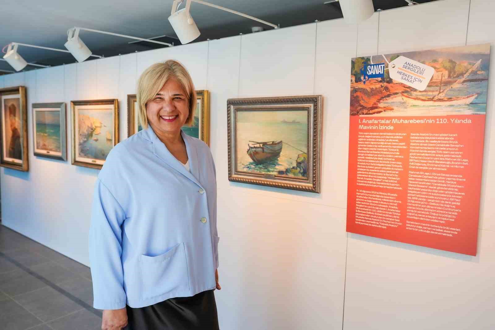 İş Sanat Anadolu Sergileri Gelibolu yapıldı 