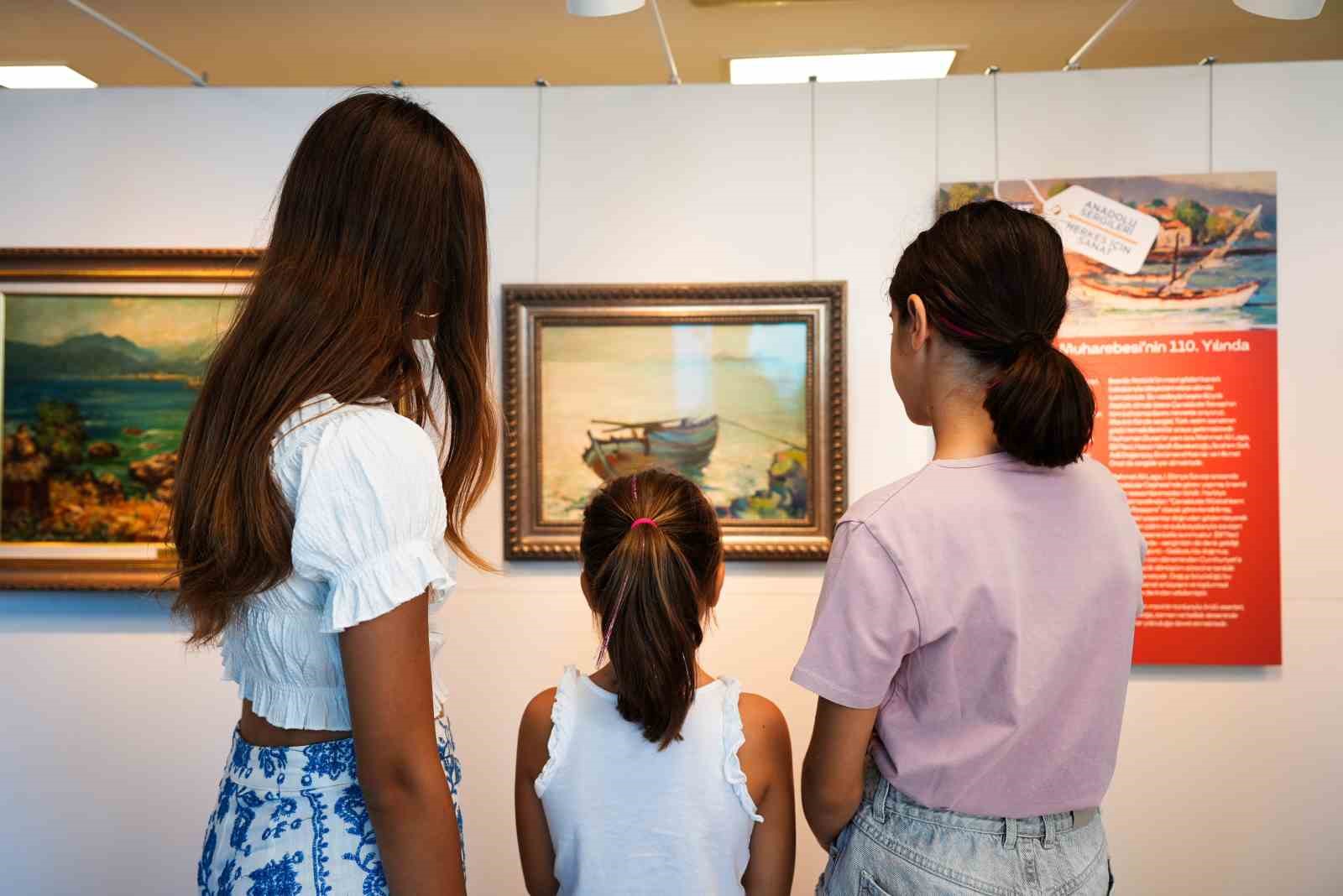 İş Sanat Anadolu Sergileri Gelibolu yapıldı 