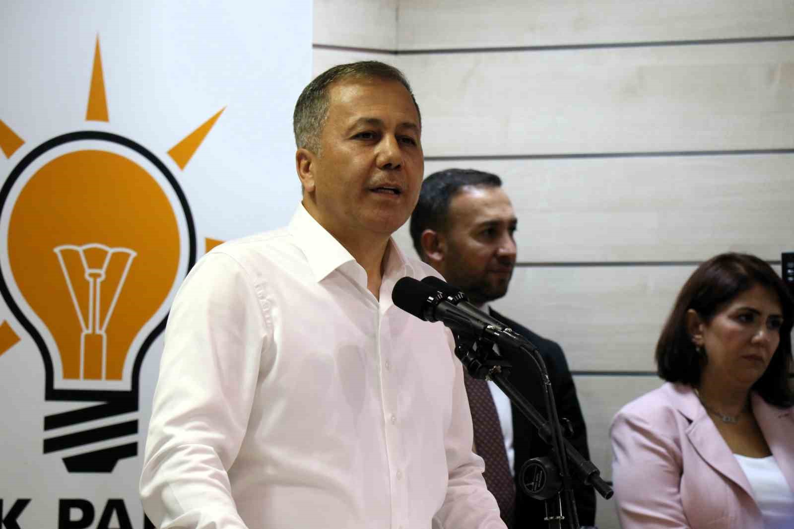 Bakan Yerlikaya: 