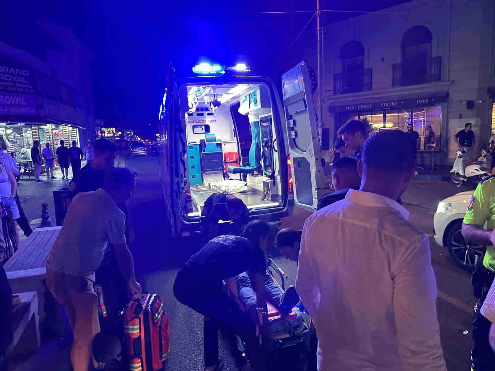 Tekirdağ’da motosiklet kazası: Kask hayat kurtardı 