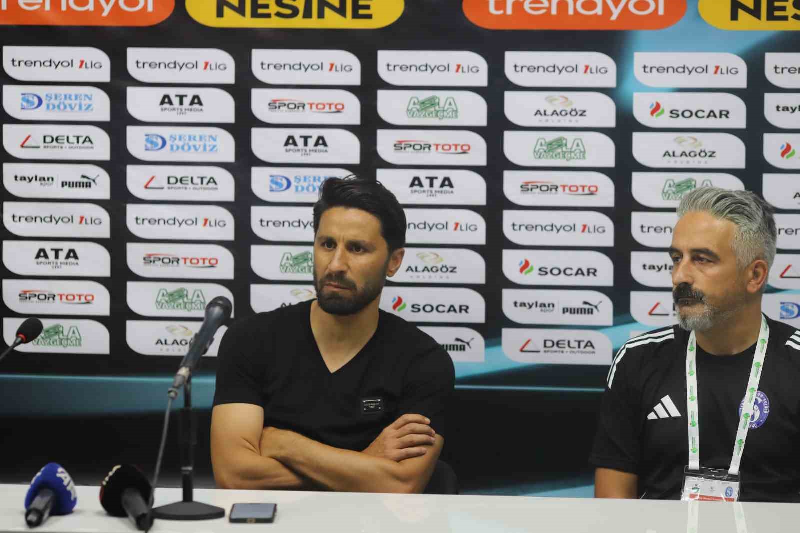 Iğdır FK - Sarıyer maçının ardından 